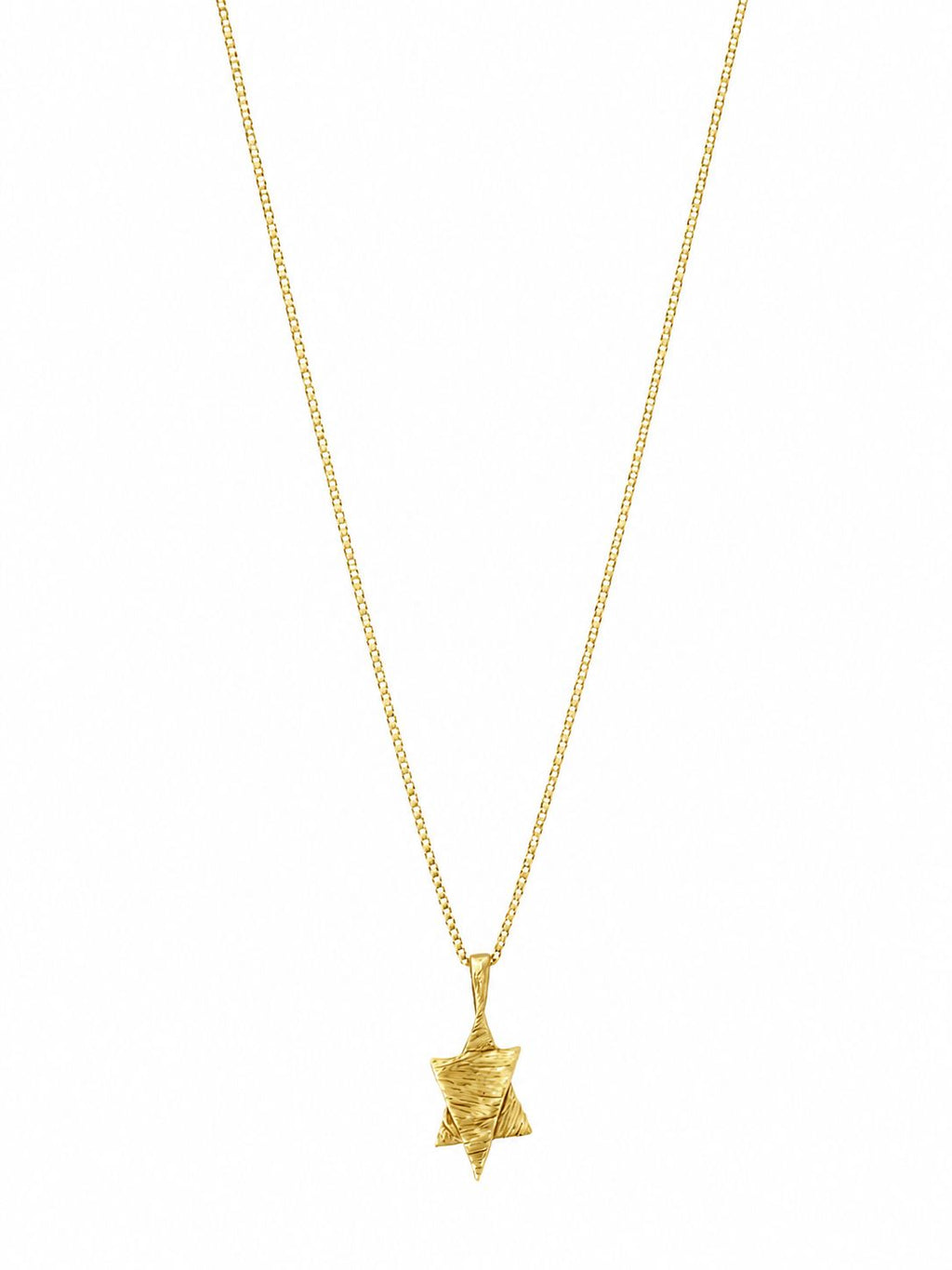 Up & Down pendant, 18K gold — white background