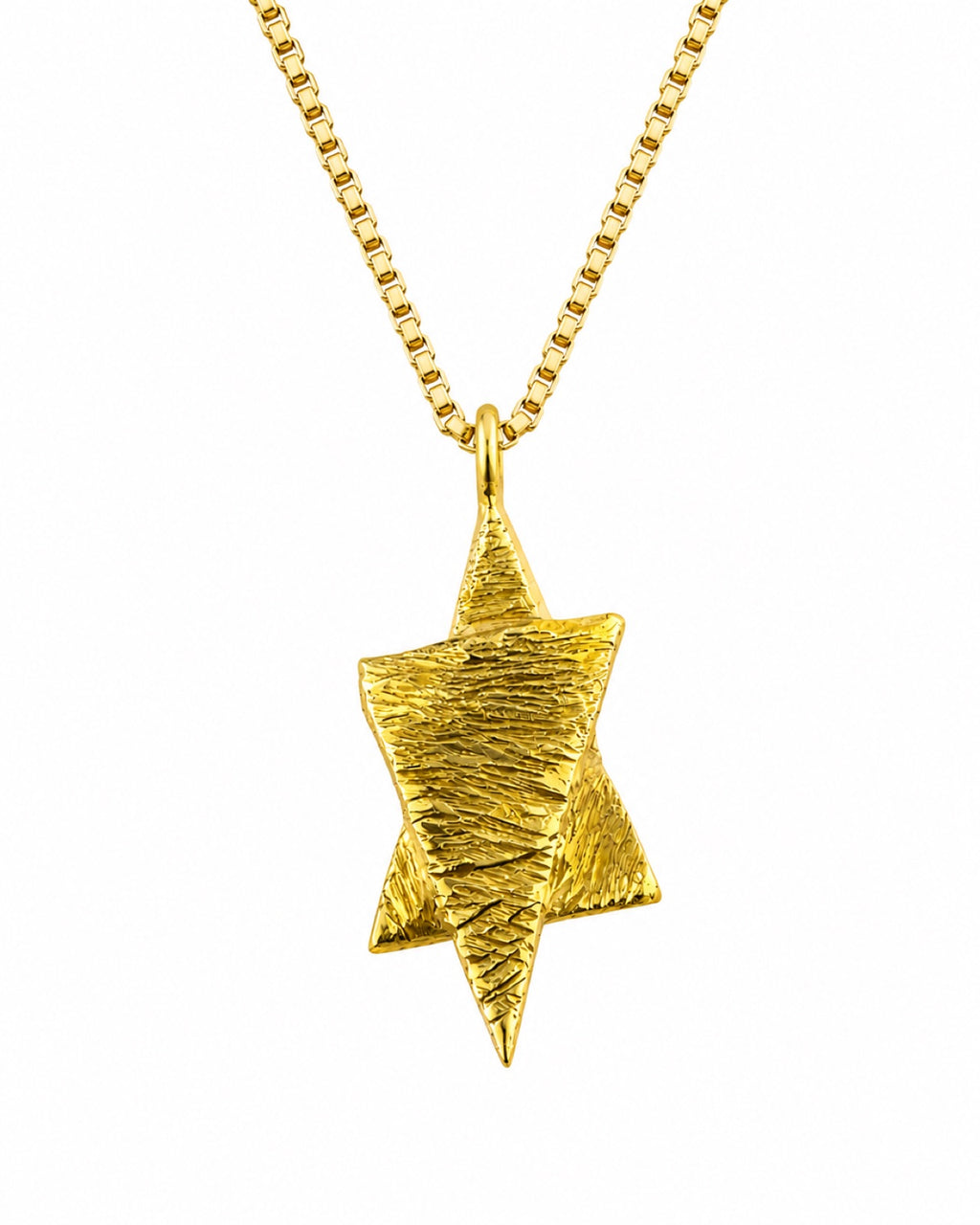 Up & Down Star of David pendant — 18K gold